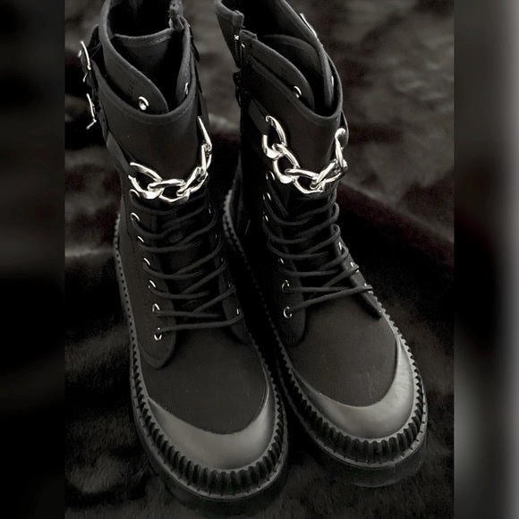 🖤 Military Canvas Boots 🖤 - Picture 8 of 9